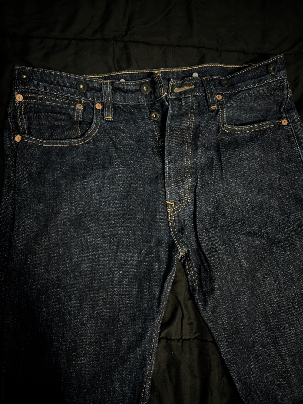 Levi's Dark Blue Relaxed Fit Jeans